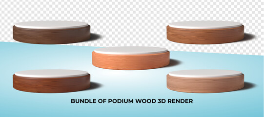 bundle of 3D rendering podium model luxury decor for sale product, sale, transparent