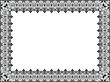 © safri - Decorative certificate border floral ornate