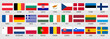 National flags of EU members