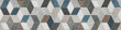 Colorful Geometric Retro tiles pattern, vintage background