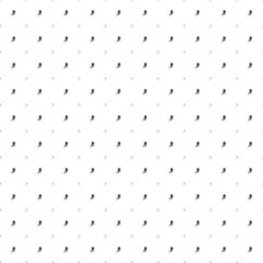 Poster - Square seamless background pattern from black running woman symbols are different sizes and opacity. The pattern is evenly filled. Vector illustration on white background