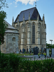 Wall Mural - Karner church and cemetery, Bad Deutsch-Altenburg, Austria