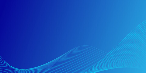 Wall Mural - vector wave lines flowing dynamic. abstract background.