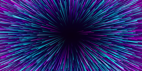 Wall Mural - speed light on technology background,hi-tech digital and internet concept design. vector illustratio