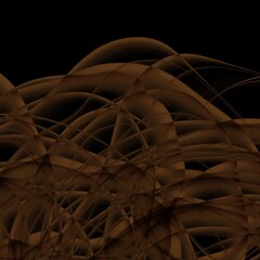 Poster - abstract fractal background