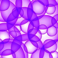 Wall Mural - abstract background with circles