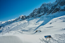 Landscape Of Plan De L'aiguille, Chamonix Mont Blanc Valley, France