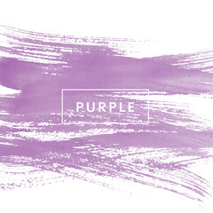 Aufkleber - Purple watercolor background