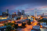 Fototapeta Miasto - Tulsa, Oklahoma, USA Skyline
