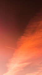 Wall Mural - nsta story template backgrounds. twilight sky with effect of light pastel colors. colorful sunset of