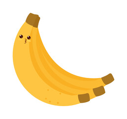 Poster - kawaii bananas icon