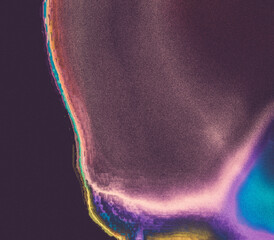 retro grainy topographical abstract heatmap