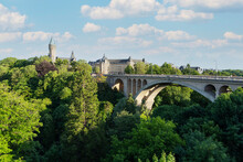 Adolphe Bridge In Luxembourg