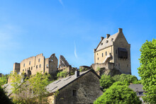 View Of The Castle Of Larochette, Luxembourg
