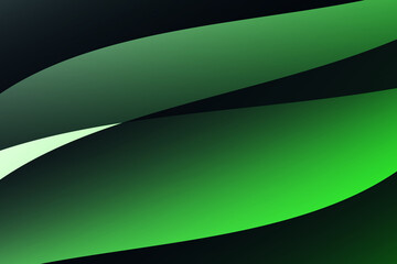 Poster - Abstract Minimalist Shapes Background, New green color elegant wallpaper