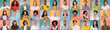© Prostock-studio - Multiethnic Males And Females With Happy Faces Posing On Pastel Coloured Backgrounds