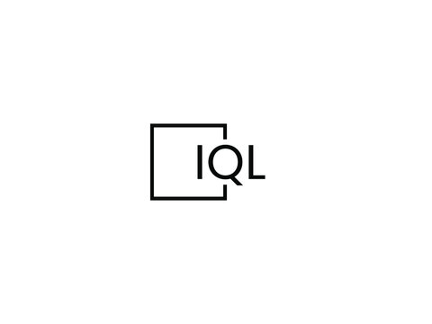 IQL Letter Initial Logo Design Vector Illustration
