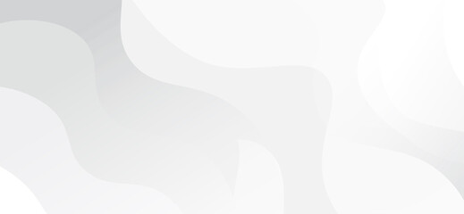 White gradient background blend wave. space design concept. Decorative web layout or poster, banner.