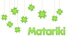 Matariki Flax Stars, Maori New Year Celebration