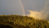 Fototapeta Tęcza - Sunsets and Rainbow Skies
