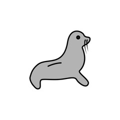 Wall Mural - seal line icon. signs and symbols can be used for web, logo, mobile app, ui, ux