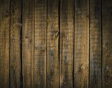 Fototapeta Desenie - Copper Wood texture. Texture for design and decoration. Dark wood background. Wooden fence. Surface with natural pattern. Space for floor. Abstract texture. Structure.