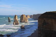 The twelve apostles on great ocean road in Australia.