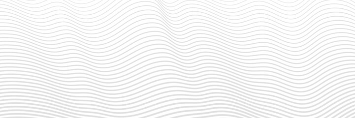 Abstract geometric background, curved lines, shades of gray. Vector design.