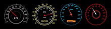Car Speedometer Vector
