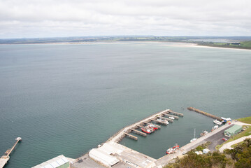 Wall Mural - view of the harbour