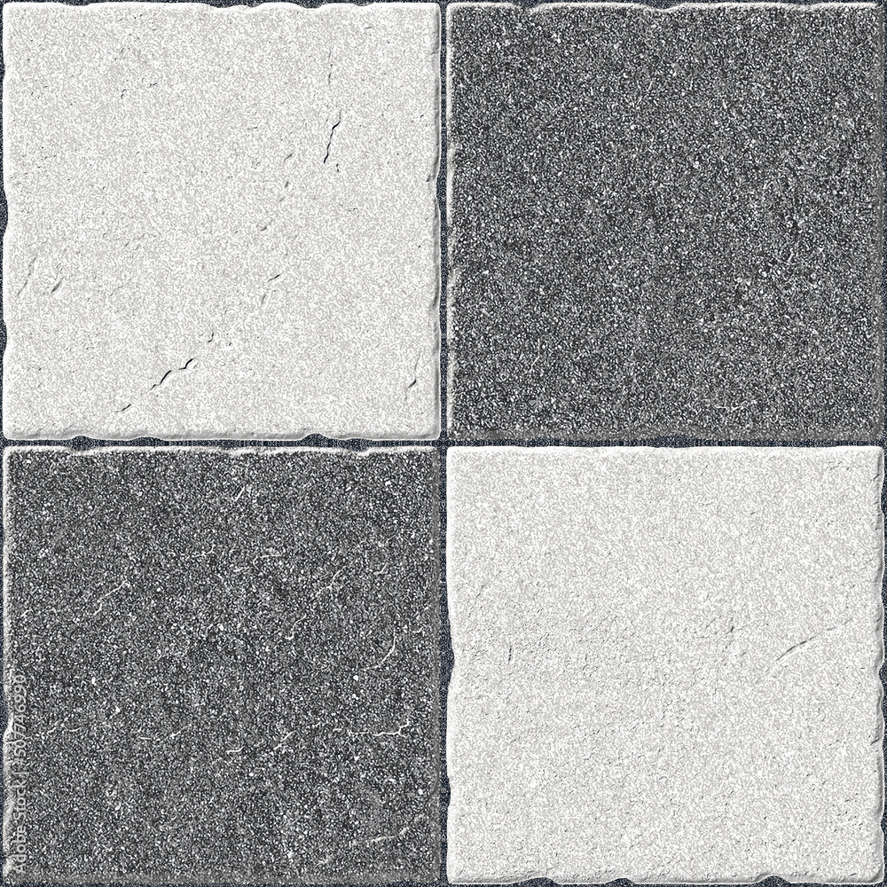 Paver block style geometric light and dark parking tiles. Stock Photo |  Adobe Stock, image size:1000x1000