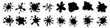 Blot Vector Icon set. blotch illustration sign collection. blur Symbol.