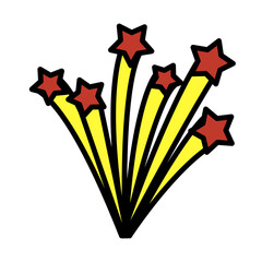 Sticker - Fireworks Icon