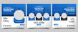 © Applesix_std - Webinar invitation social media post template collection. Usable for social media post and website ads.