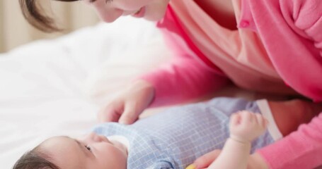 Wall Mural - mother with her baby