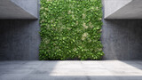 Fototapeta Przestrzenne - Vertical garden wall