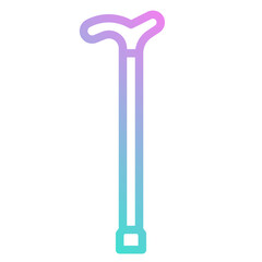 Poster - cane gradient icon