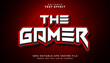© Farhad - 3D The Gamer text effect - Editable text effect