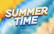 © Fauzan - Summer vibes 3D editable text style effect