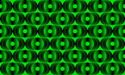 Aufkleber - brutalist art inspired vector pattern graphics made with bold abstract geometric shapes