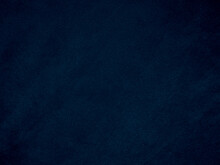 Dark Blue Old Velvet Fabric Texture Used As Background. Empty Blue Fabric Background Of Soft And Smooth Textile Material. There Is Space For Text.