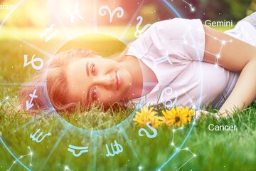 horoscope chart and astrology. future love and numerology concept