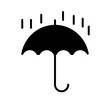 Parasol, deszcz - ikona