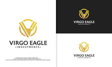 Great Eagle Sail Wing Icon Simple Elements Logo