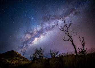 karinjini national park western australia milky way photo