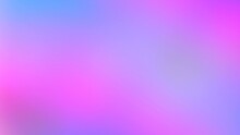Pink Purple Very Peri Teal Blue Vivid Iridescent Colors Transitions. Soft Pastel Colores Gradient. Holographic Blurred Abstract Background