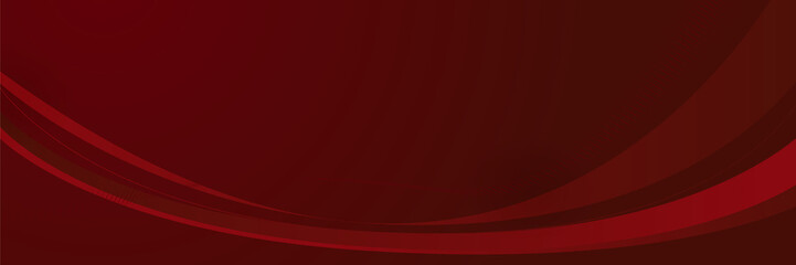 Wall Mural - red abstract banner background