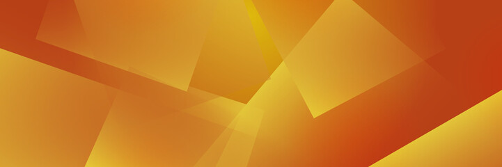 Orange abstract banner background