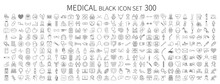 Medical Related Icon Set 200