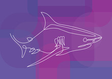 Shark Icon. Shark Vector Illustration 